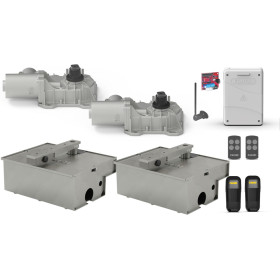 Fadini FOX 724 24Vdc HD underground kit for swing gate up to 3.5m